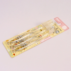 CHIIKAWA Toothbrush 3P Set for Kids 