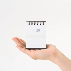 desk calendar tiny 2ea 2025