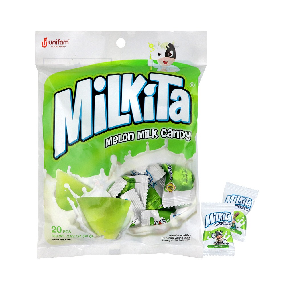 Milkita Melon Milk Candy 80g