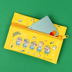 Crayon Shinchan Die Cut Pouch - Yellow