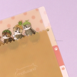 mofusand A5 3Pocket Clear File