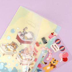 mofusand A5 3Pocket Clear File