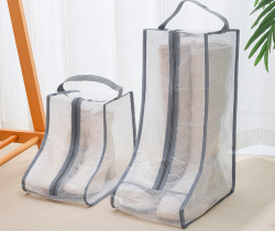 PVC Net Boots Storage Cover Shoe Bag (Long)