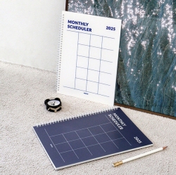 2025 Gi-Bon A4 Monthly Scheduler