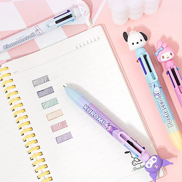 Sanrio Characters 6Colors Ball Pen, Random