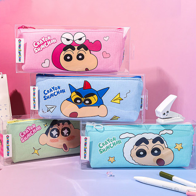 Crayon Shin-chan Face Canvas Pen Case