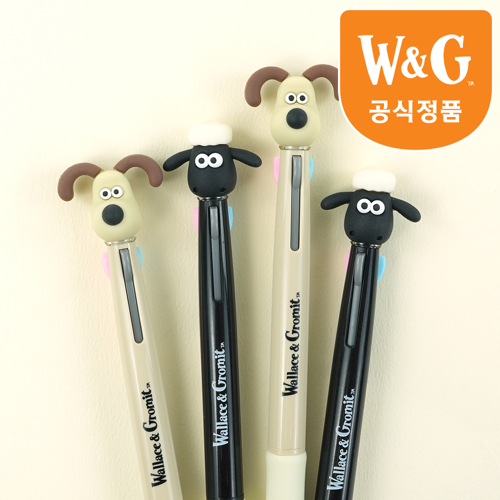 Wallace&Gromit  Figure Three-color pen  0.7mm (20pcs)