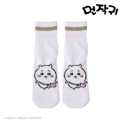 CHIIKAWA  Stripe mid-neck socks