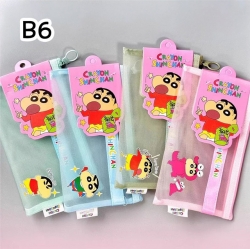 Crayon Shin-chan B6 Mesh Zipper Bag