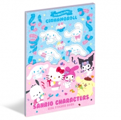 Sanrio Characters Seal Stickers Book, Renewal
