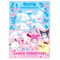 Sanrio Characters Seal Stickers Book, Renewal