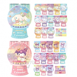 Sanrio 2025 Water ball Wall Calender