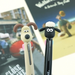 Wallace&Gromit  Figure Three-color pen  0.7mm (20pcs)