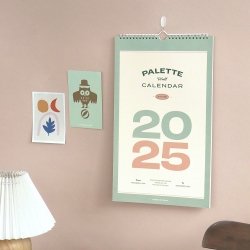 2025 Palette Wall Calendar