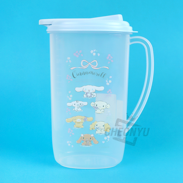 Sanrio Cinnamoroll One Touch Refrigerator Water Bottle 1.9L