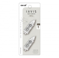 OVAL  Invisl Correction tape Refill (cream color roll)