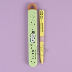 Chiikawa Slide Chopsticks Case Set 16.5cm