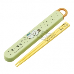 Chiikawa Slide Chopsticks Case Set 16.5cm