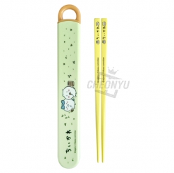 Chiikawa Slide Chopsticks Case Set 16.5cm