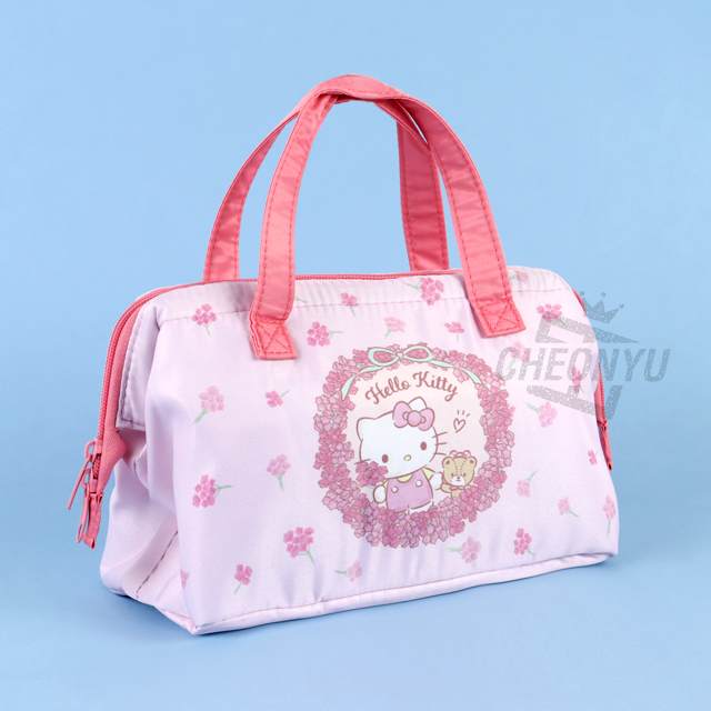 Sanrio Hello Kitty Flower Wreath Cooling Lunch Bag M