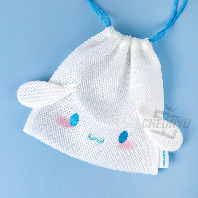 Sanrio Mesh Pouch - Cinammoroll