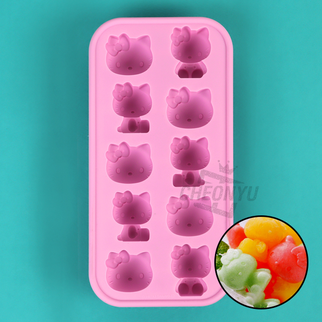 Hello Kitty Silicone Ice Tray