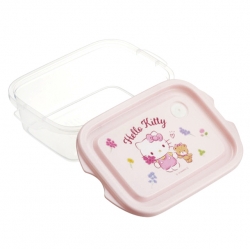 Sanrio Easy Container 2P Set - Hello Kitty Flower Wreath