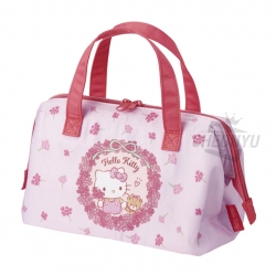 Sanrio Hello Kitty Flower Wreath Cooling Lunch Bag M