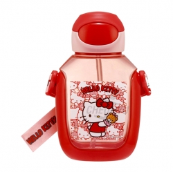 Sanrio Hello Kitty Hide-and-seek One Touch Straw Bottle 530ml