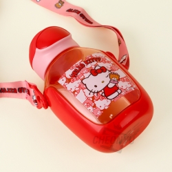 Sanrio Hello Kitty Hide-and-seek One Touch Straw Bottle 530ml