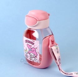 Sanrio My Melody Hide-and-seek One Touch Straw Bottle 530ml