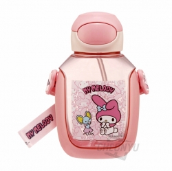 Sanrio My Melody Hide-and-seek One Touch Straw Bottle 530ml