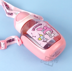 Sanrio My Melody Hide-and-seek One Touch Straw Bottle 530ml