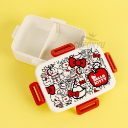 Sanrio Hello Kitty Food Red Square Lunch Box 650ml