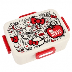 Sanrio Hello Kitty Food Red Square Lunch Box 650ml