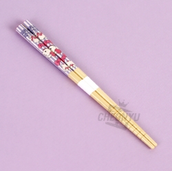 Sanrio Hello Kitty Wood Chopsticks 3P Set 16.5cm