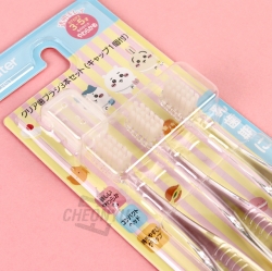 Chiikawa Kids Toothbrush 3p Set (with Cap) STEP2