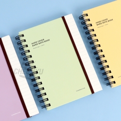 3500 Simple Hard Cover Band Notebook, Random