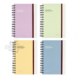 3500 Simple Hard Cover Band Notebook, Random