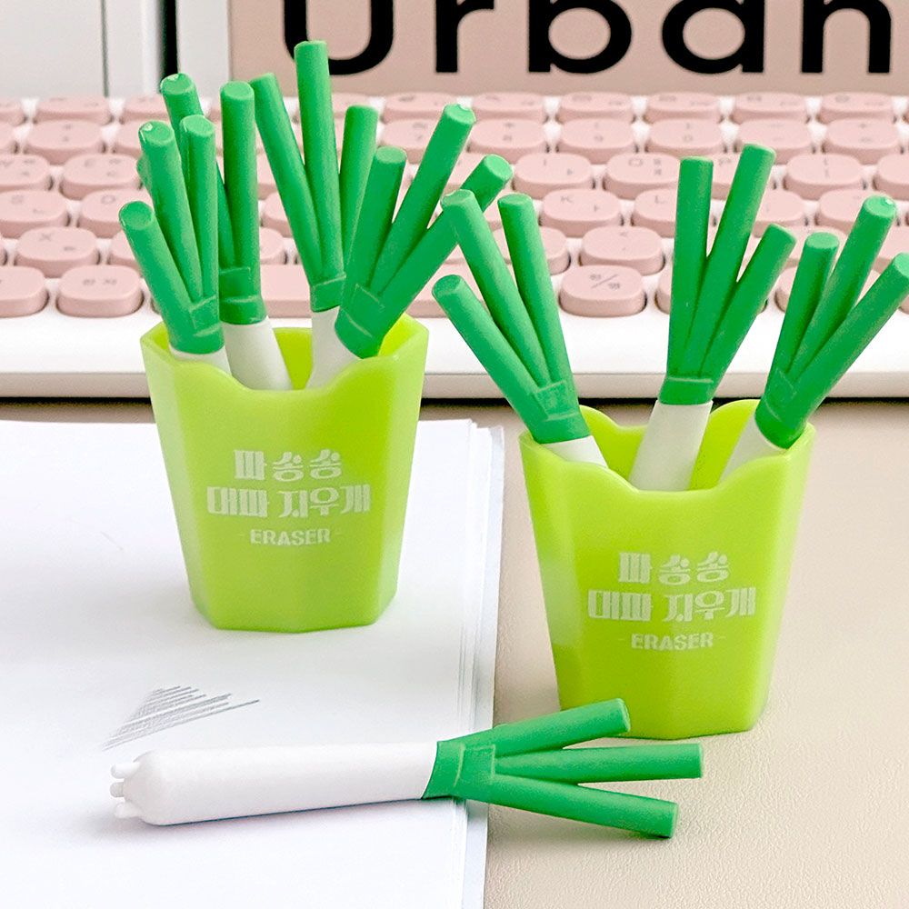 Green Onion Eraser