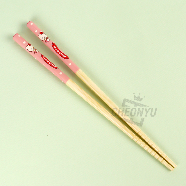 Hello Kitty Wood Chopsticks 21cm