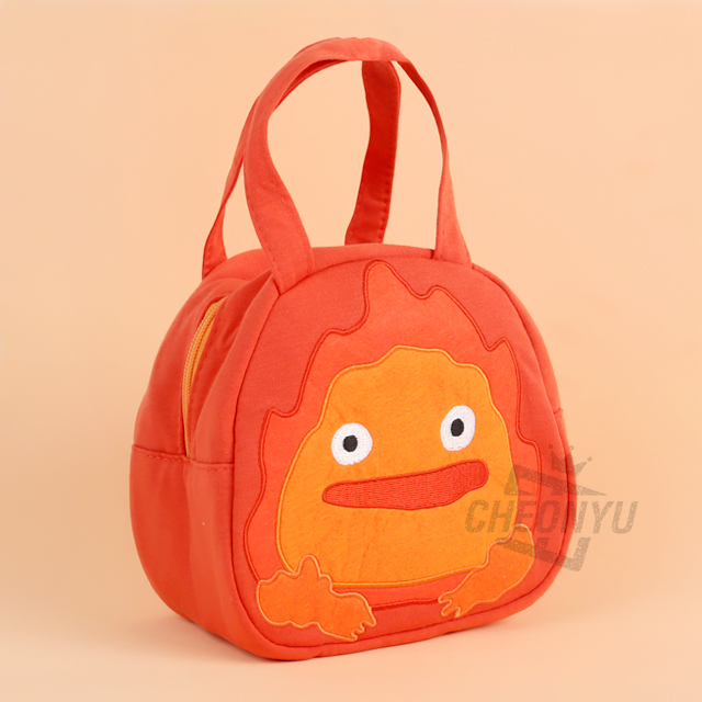 calcifer tote lunch bag