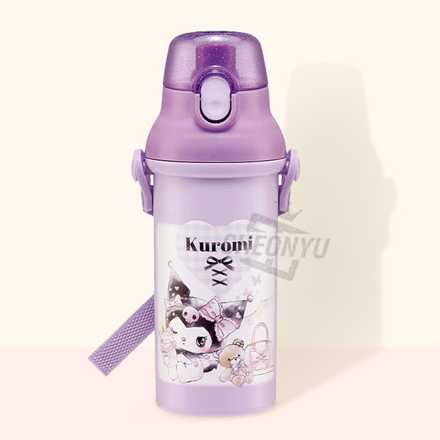 쿠로미 수채 원터치 물통 480ml