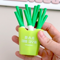 Green Onion Eraser