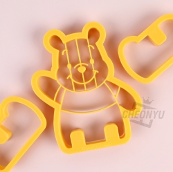 Pooh Cookie Mold Frame