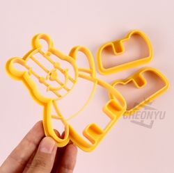 Pooh Cookie Mold Frame