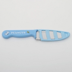 Peanuts Snoopy Kids Stainless Round safety knife (including sheath)