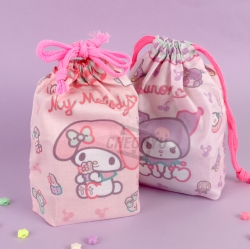 Sanrio My Melody and Kuromi Pouch 2P