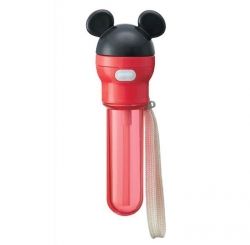 Mickey Mouse Face Straw Cap & Portable Case