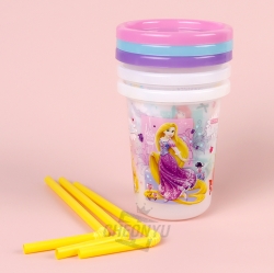 Princess 21 Straw Tumbler 3P Set 230ml